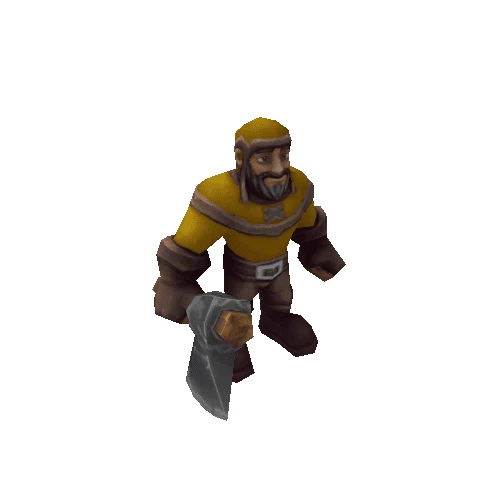 RTS_Worker Axe_Yellow